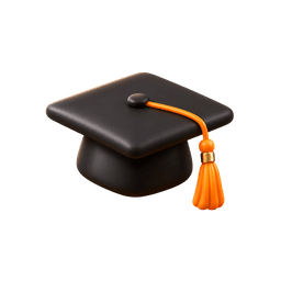 Graduation Cap Top Right