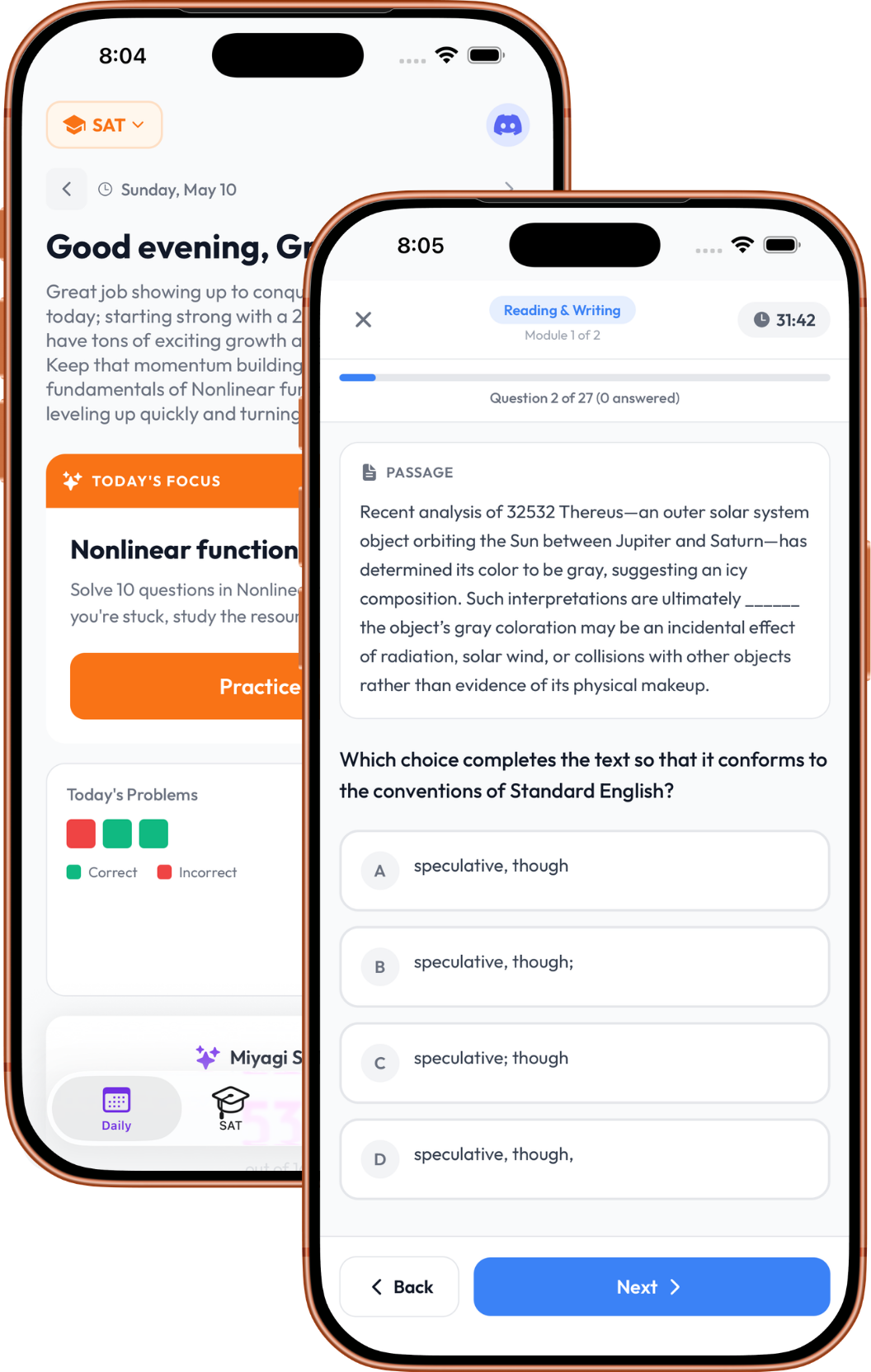 Miyagi app preview